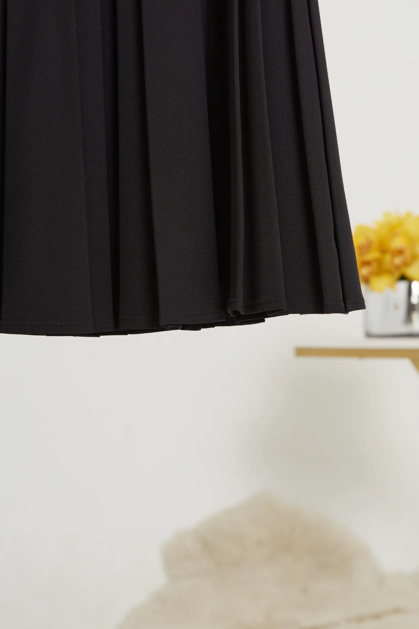 Novelty Combo Pleated Skirt