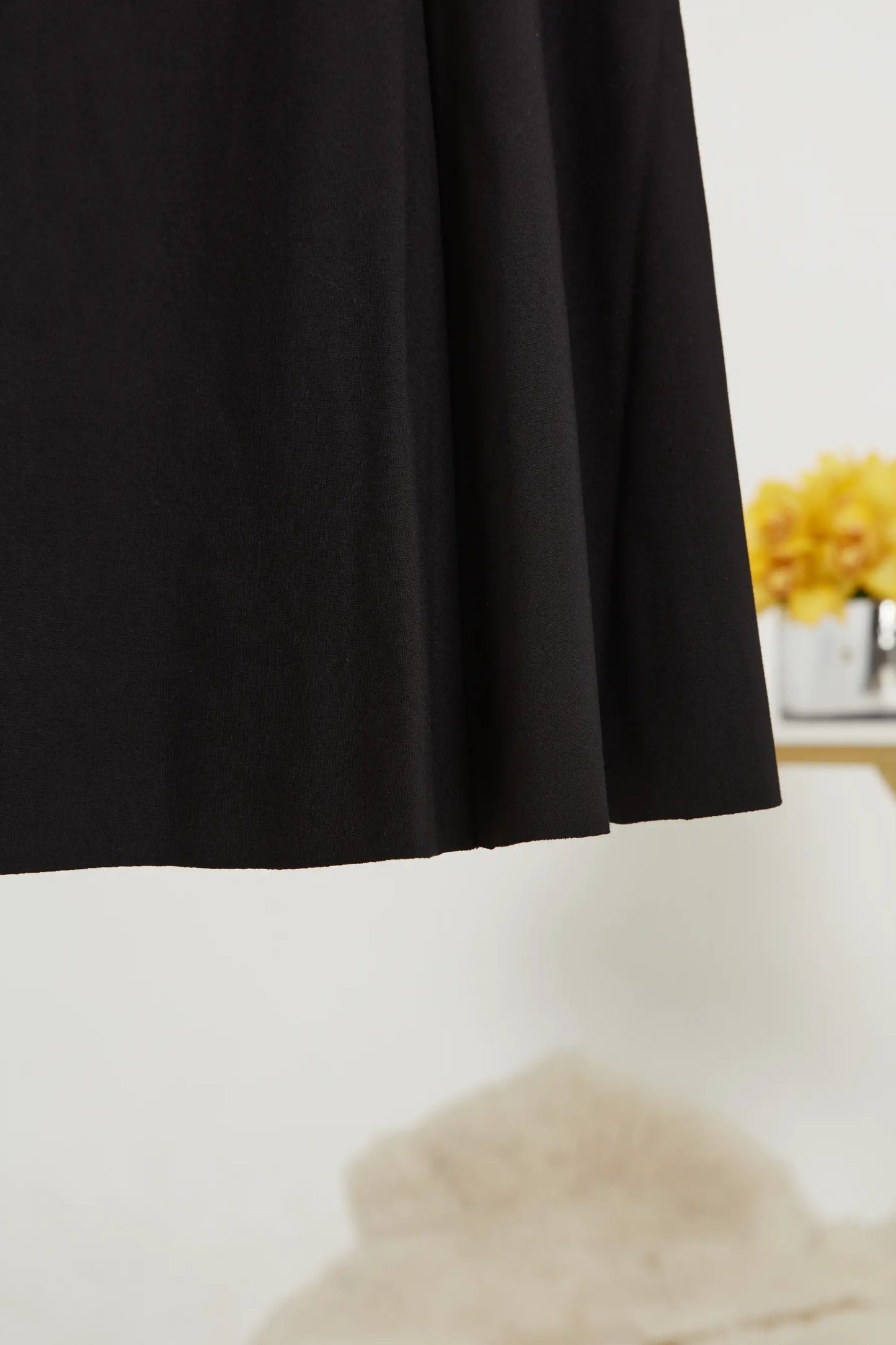 Seven Panel Flared Basic Skirt