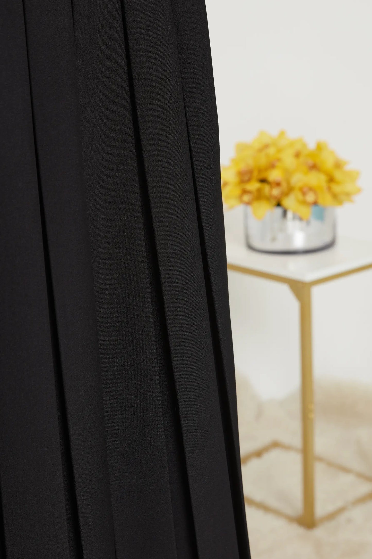 Classy Kick Pleat A-line Skirt