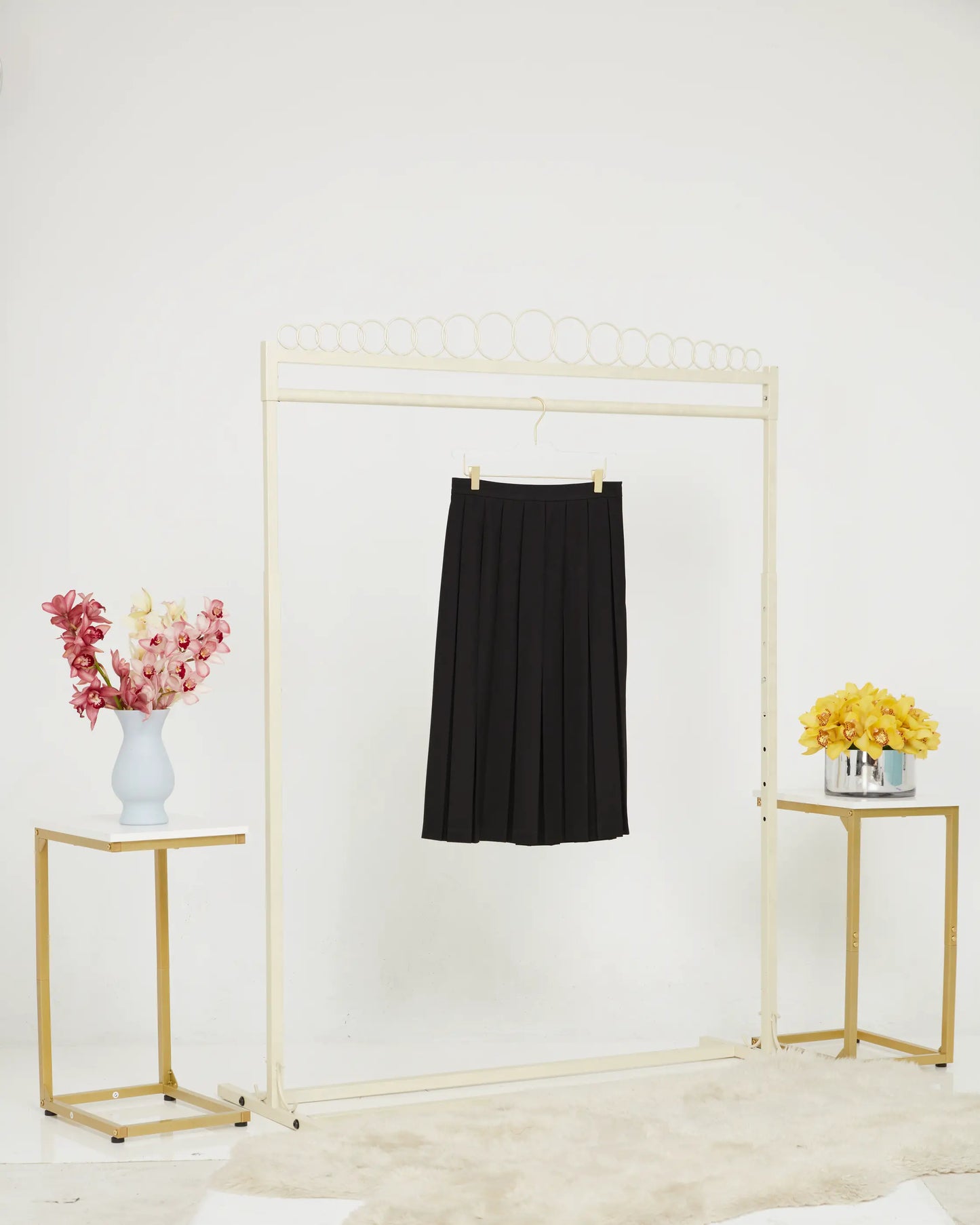 Classy Kick Pleat  A-line  Skirt