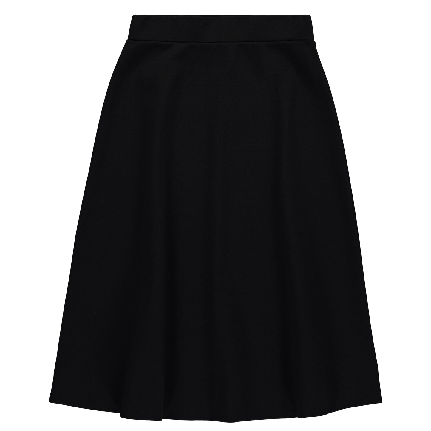 Wear & Flair Classic Heavyweight Stretchy A-Line Skirt